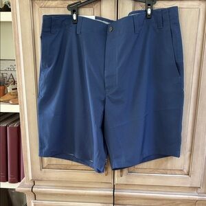 Callaway Men's Navy Flat Front Shorts Sz 42